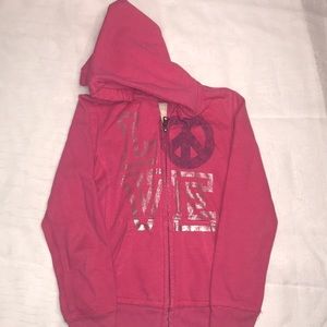 Cherokee zip up hoodie sweatshirt
